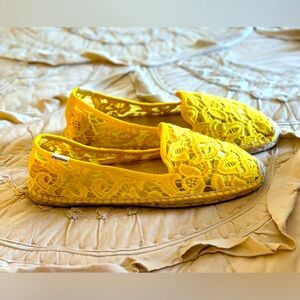 Soludos Lace Slip On Espadrilles